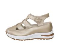 Sandales orthopédiques compensées à bout fermé pour femme avec soutien de la voûte plantaire - Sandales à plateforme large - Style décontracté - Été - Vintage - Sandales compensées pour gladiateur