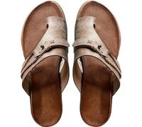 Sandales Orthopédiques Confortables pour Femmes, Chaussures Correctrices D'oignon, Semelle Souple avec Support De Voûte Plantaire(Gris,43 EU)