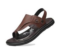 Sandales Orthopédiques Décontractées Respirantes Et Réglables pour Homme avec Soutien De La Voûte Plantaire Et Anti-oignons, Tongs D'été Respirantes Et Décontractées Antidérapantes(Marrone,40 EU)