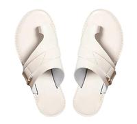 Sandales orthopédiques élégantes pour femme - Chaussures orthopédiques d'été pour dames, sandales antidérapantes confortables pour voyage, piscine, randonnée et plage, Beige I, 39 EU X-Ancho