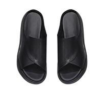 Sandales Orthopédiques Femme Été Chic Compensées Bout Ouvert Chaussure Chaussons Confortable Plateforme Mules Anti-Dérapant Pantoufles Claquettes Respirantes Chaussures De Plage