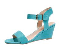 Sandales Orthopédiques Hallux Valgus Sandales De Sport Et D'extérie Claquette Femme Été Chaussure Femme Confortable Chaussures Sandale Confort 2026 Orthopédique Été Bout Ouvert Confortables (Blue, 37)