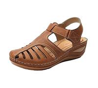 Sandales orthopédiques lavables - Pour l'été - Confortables - En maille - Semelle souple - Pour femme - Chaussures de sport - Chaussures de jardin - Chaussons portables - Chaussures de marche en plein
