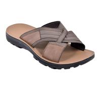 Sandales - OZABI - XG1560 - Marron - Confortables - Système d'enfilage rapide 41