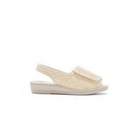Sandales pantoufles ouverture totale femme PÃ©diconfort Beige 36