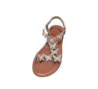 Sandales Papillon Strass Femmes été Plates Sandales Mode Élastiques Sandale Transparentes Chaussure Bout Ouvert avec Semelle Souple Chaussures Confort Anti-dérapant pour Salle de Bain, Piscine, Plage