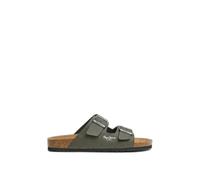 Mules - PEPE JEANS - Homme - Vert - Kaki - Synthétique 40
