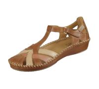 Pikolinos Sandales P. Vallarta en cuir pour femme beige cognac noisette Taille 40