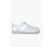 Sandales plage basiques à scratch tobby blanc 23