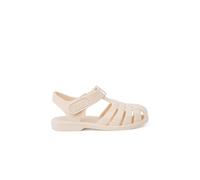 Sandales Plage Enfants Couleurs Pastel Fermeture Scratch Ivoire 27