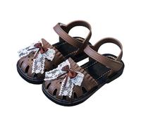 Sandales Plage Fille Chaussure Bout Ouvert Rivets Double Scratch Réglable Semelle Caoutchouc Antidérapante Été Extérieur Plusieurs Couleurs Robustes Tendance