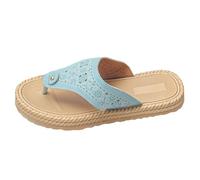 Sandales Plage Sandales Compensées Femme Été Confortable Décontracté Tongs Orthopédiques Fleur Compensées Femme Avec Bande Croisée Pantoufles D'été Anatomiques Confortables Fabriqué En Italie