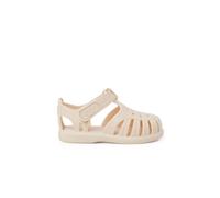 Sandales plastique à fermeture scratch tobby solid ivoire 26