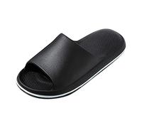 Sandales Plastique Homme, Pantoufles Hommes Confortables avec Semelle Plate Épaisse pour Un Usage Intérieur et Extérieur Léger et Doux
