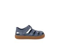 Sandales Plastique Semelle Caramel Bleu 29