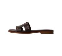 Sandales Plate Cuir Oh my Sandals - Marron 36
