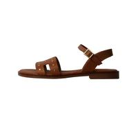 Sandales Plate Cuir Oh my Sandals - Marron 39