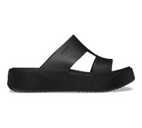 Crocs Mules Getaway Platform H-Strap Compensé Noir Femme 39/40