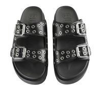 Sandales plates femmes Buffalo EVE ARI Noir 39