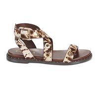Sandales plates femmes Carmela 162389 Marron 38