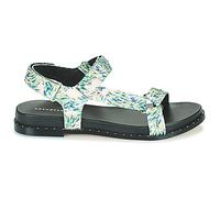 Sandales plates femmes Cosmo Paris HINES-CANVAS Blanc 37