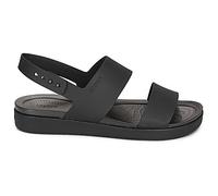 Sandales plates femmes Crocs BROOKLYN BACKSTRAP LOW LOW Noir 37 / 38