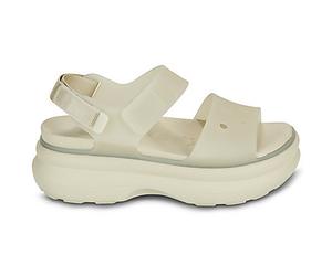 Sandales plates femmes Crocs SOHO FROSTED Y STRAP SANDAL Gris 37 / 38