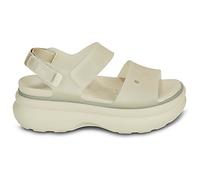 Sandales plates femmes Crocs SOHO FROSTED Y STRAP SANDAL Gris 39 / 40