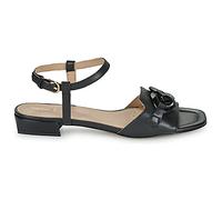 Geox Femme D New ERAKLIA 15 D Sandale à glissière, Black, 37 EU