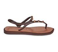 Sandales plates femmes Havaianas FLASH FUSION Marron 39 / 40