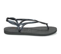 Havaianas Sandales Luna — Lanières tressées, semelle antidérapante — Femme Noir 43/44