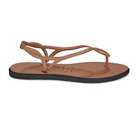 Sandales plates femmes Havaianas LUNA POINT Marron 35 / 36
