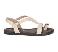 Sandales plates femmes Karston LYNDA Beige 37