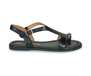 Sandales plates femmes Karston LYNDA Noir 37