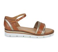 Sandales plates femmes Karston VIVIANE Marron 38