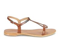 Les Tropéziennes par M. Belarbi Sandales femme HAMESS en cuir marron 37