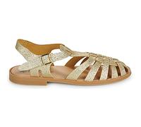 MEDUSE Sandales plates SUNVILLE in Doré 38