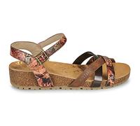 Sandales plates femmes Mustang 26M0662002-BROWN-MULTI Marron 36