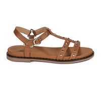 Sandales plates femmes NeroGiardini E615921D-329 Marron 39