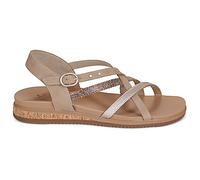 Sandales plates femmes Skechers DESERT KISS LOW Doré 40