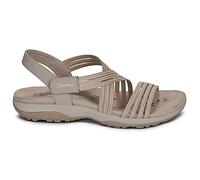 Sandales plates femmes Skechers REGGAE SLIM SUNNYSIDE 2.0 Beige 37