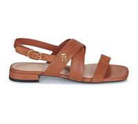 Sandales plates femmes Tommy Hilfiger LEATHER Marron 37