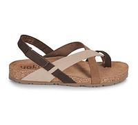 Sandales plates femmes YOKONO JERBA Marron 36