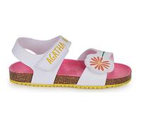 Sandales plates filles Agatha Ruiz de la Prada BIO Blanc 29
