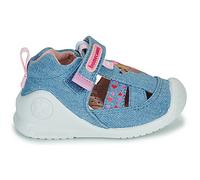 Sandales plates filles Biomecanics BIAGETO CANVAS Bleu 20