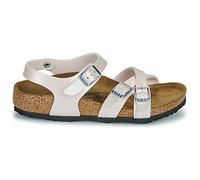 Sandales plates filles BIRKENSTOCK Kumba Kids Saffiano Iridescent LightRose Rose 26