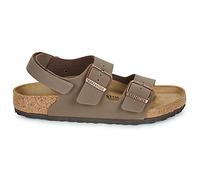BIRKENSTOCK Sandales plates Milano AS Kids BFBC Mocca in Beige 39