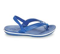 Sandales plates filles Crocs CROCBAND STRAP FLIP K Bleu 23 / 24