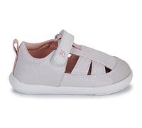 Sandales plates filles Garvalin SOFT CANVAS Blanc 25