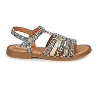 Sandales plates filles GBB BANGKOK + Gris 28